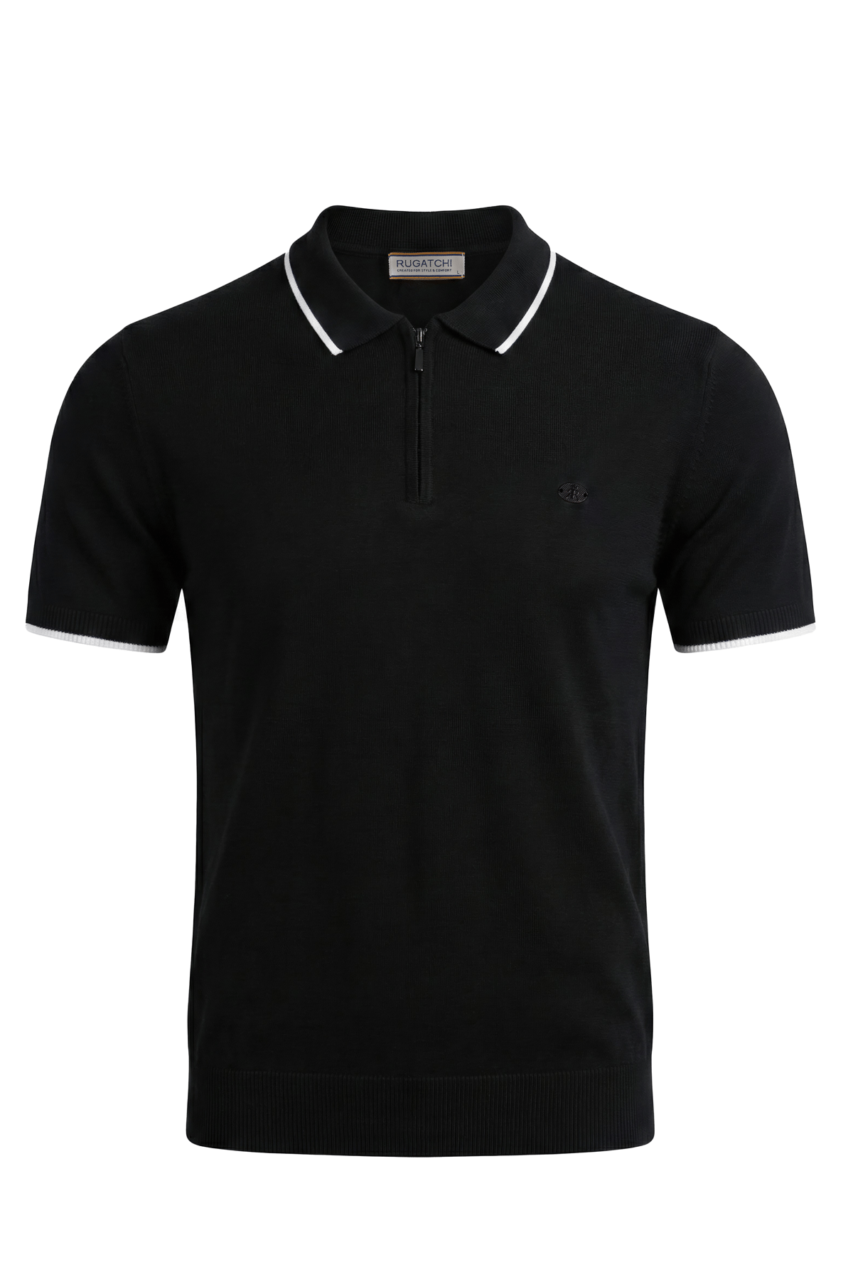 Knit Polo Shirt - Half-Zip
