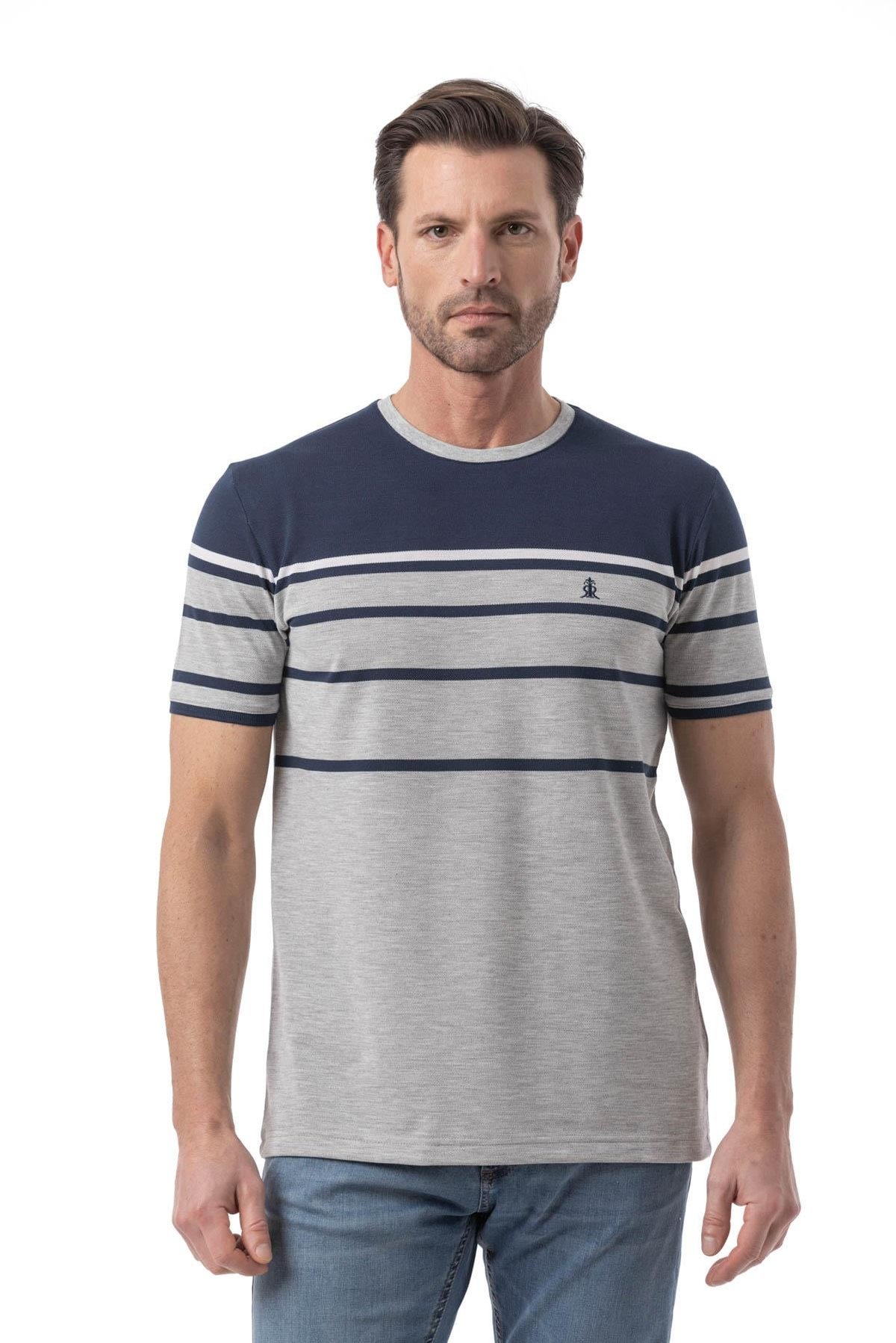 Dior Ringel Pique - Crew Neck