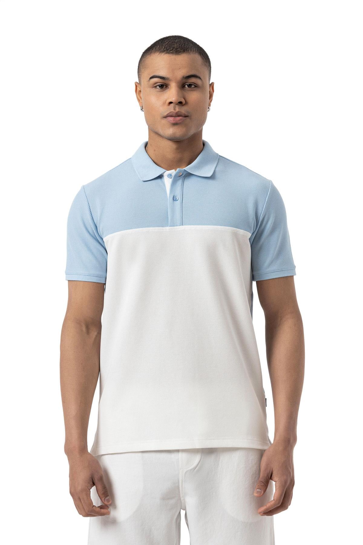 Waffle Piece Polo Shirt