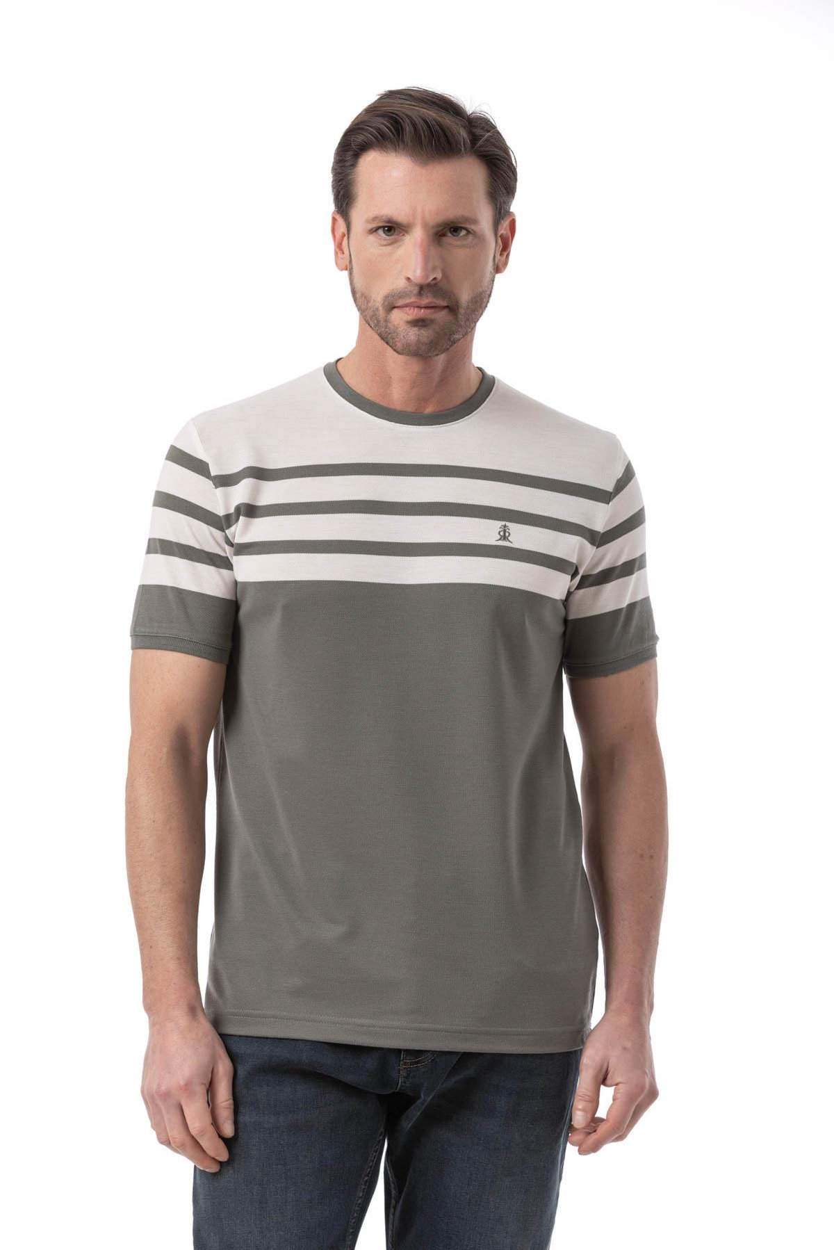 Dior Ringel Pique - Crew Neck