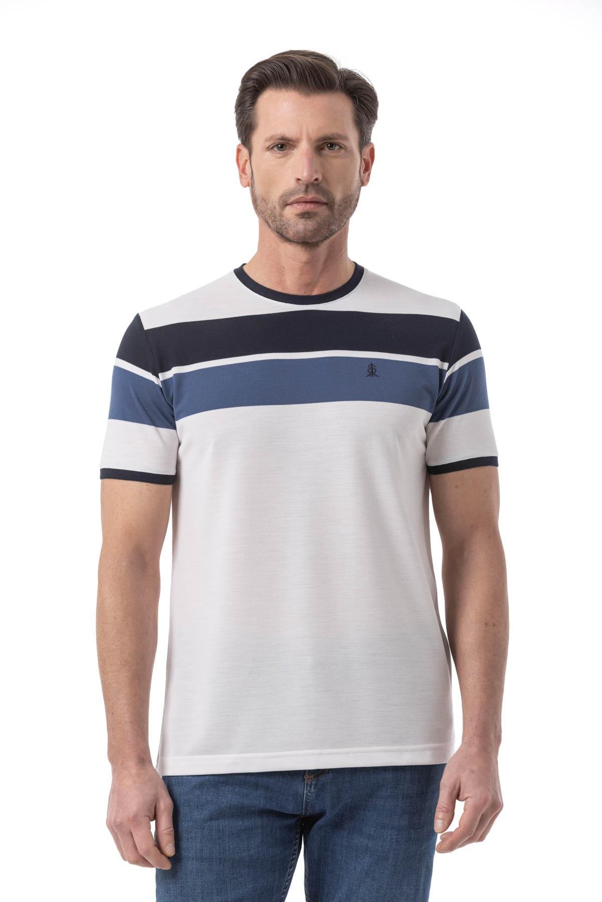 Dior Ringel Pique - Crew Neck