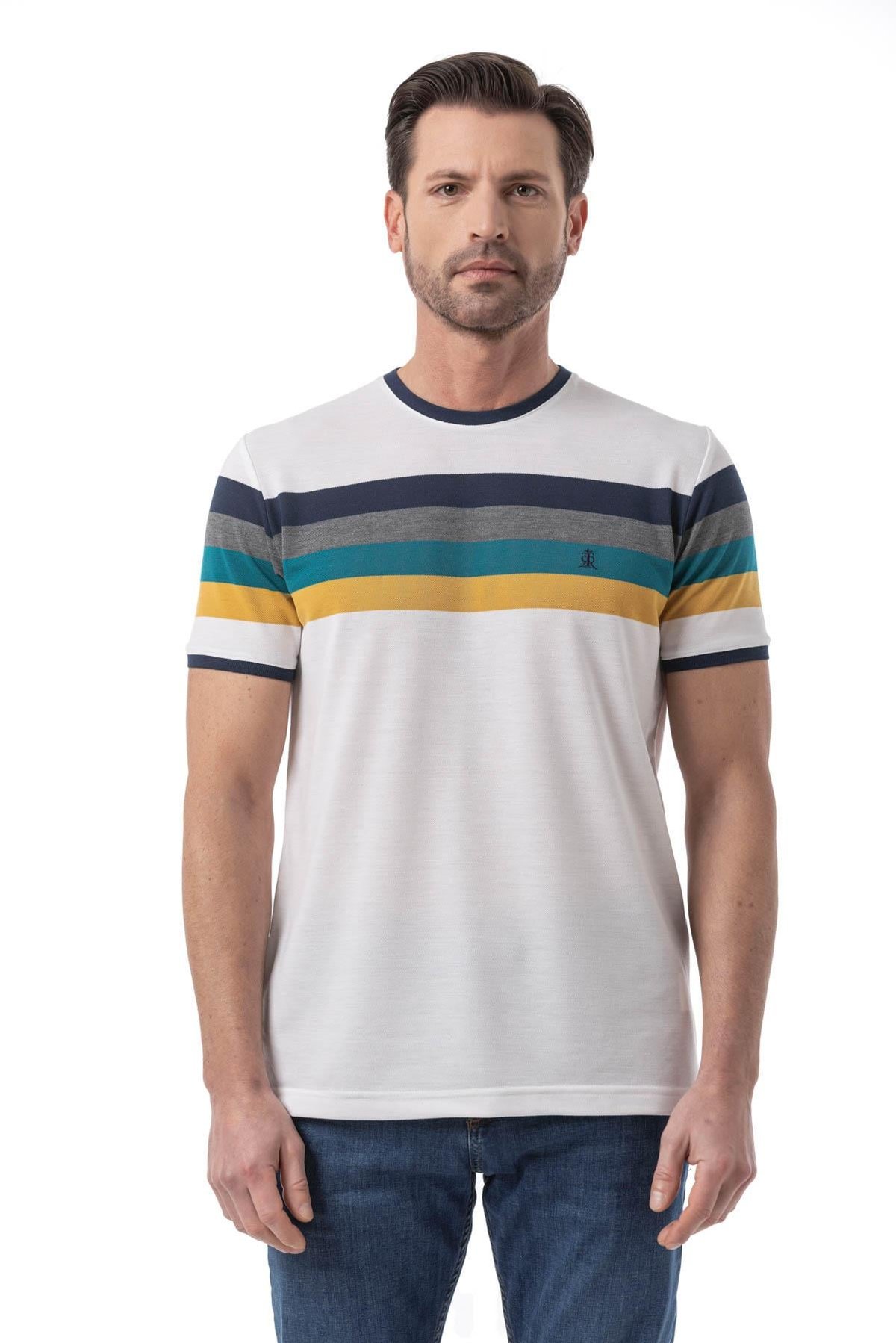 Dior Ringel Pique - Crew Neck