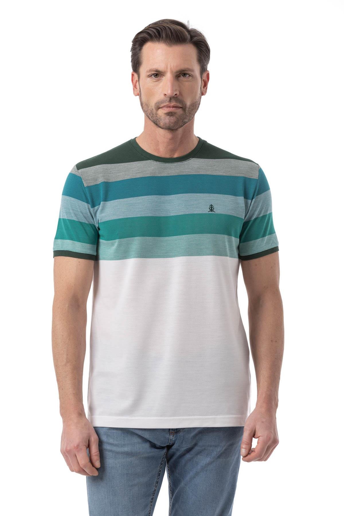 Dior Ringel Pique - Crew Neck
