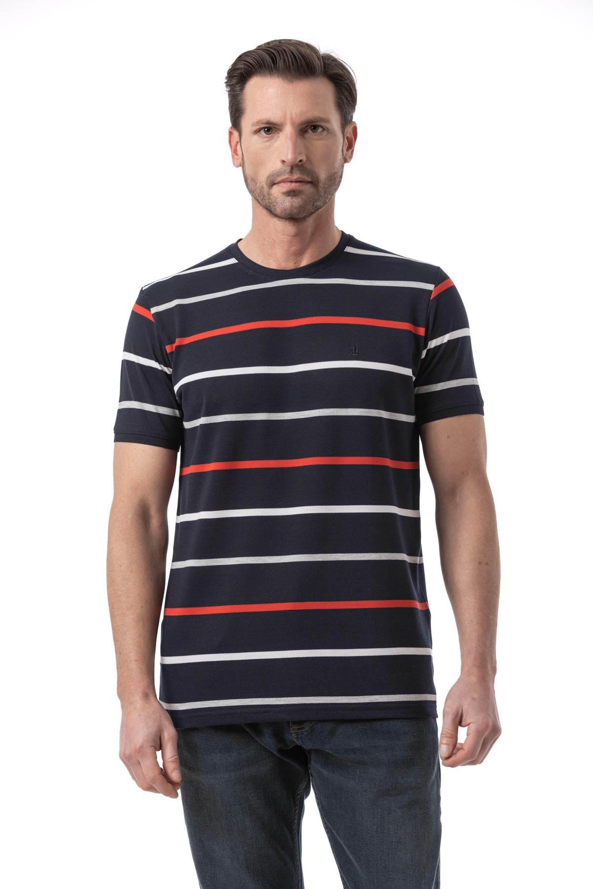 Dior Ringel Pique - Crew Neck