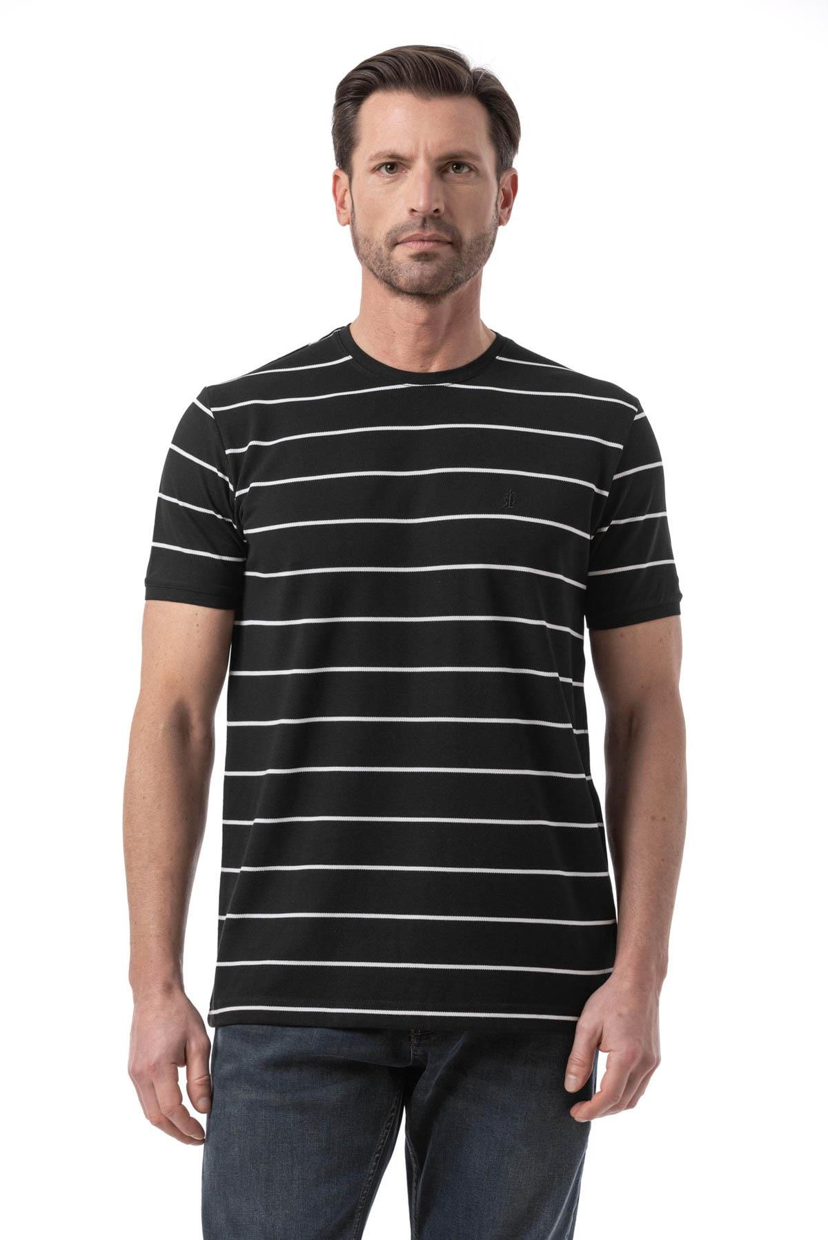 Dior Ringel Pique - Crew Neck