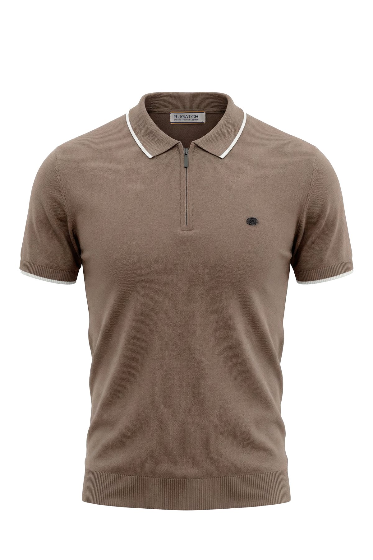 Knit Polo Shirt - Half-Zip