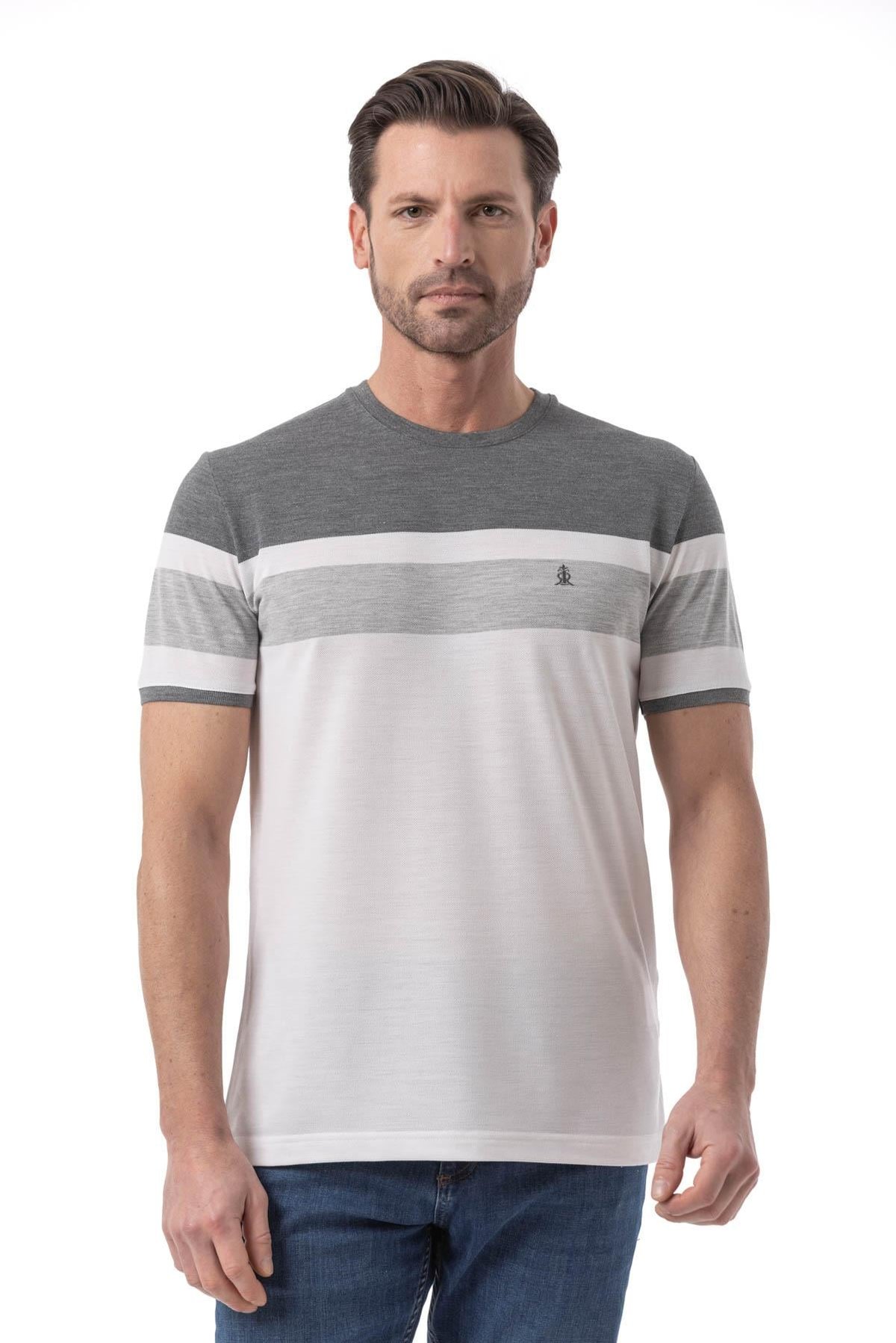 Dior Ringel Pique - Crew Neck
