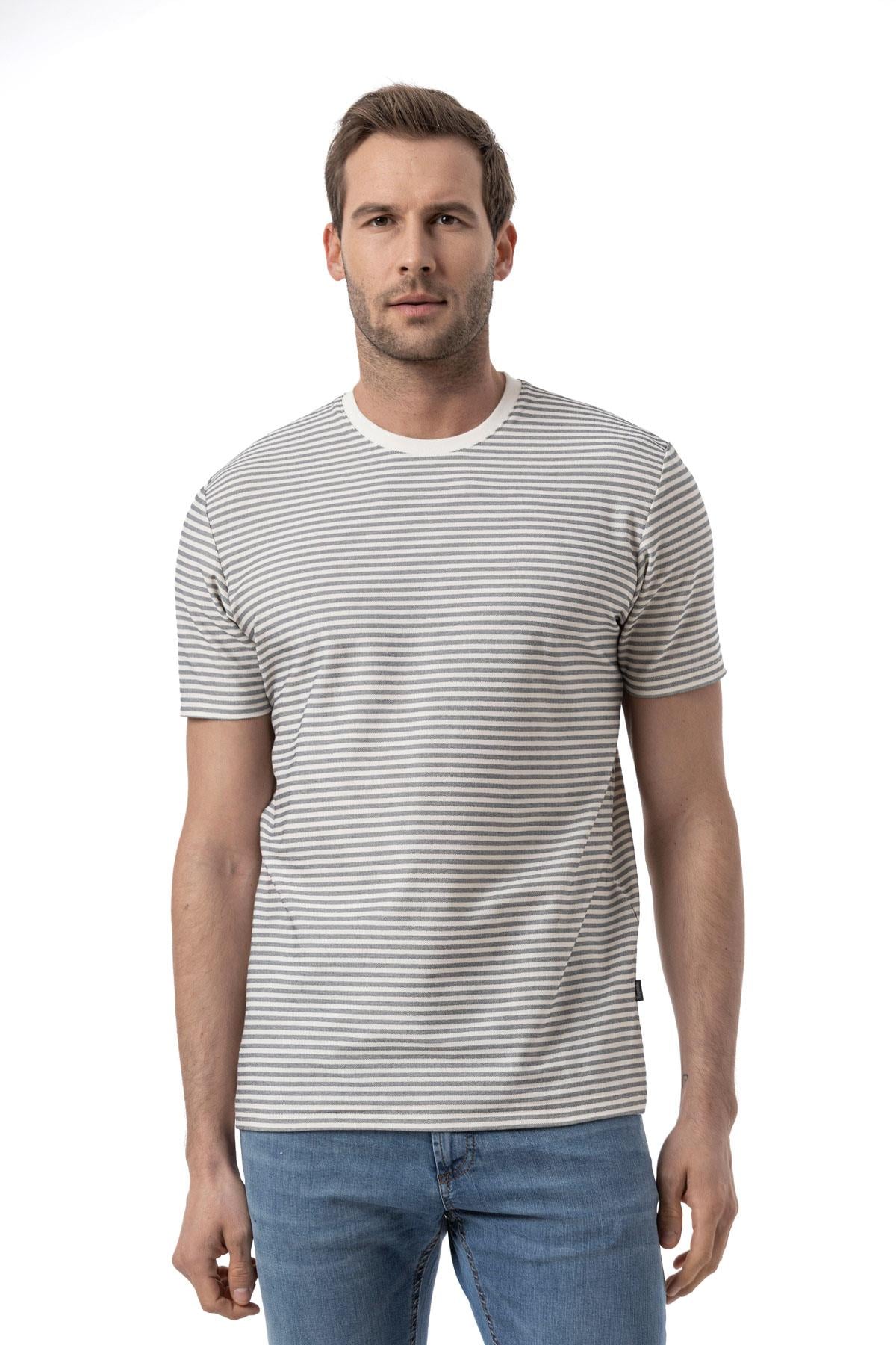 Ringel Pique Crew Neck