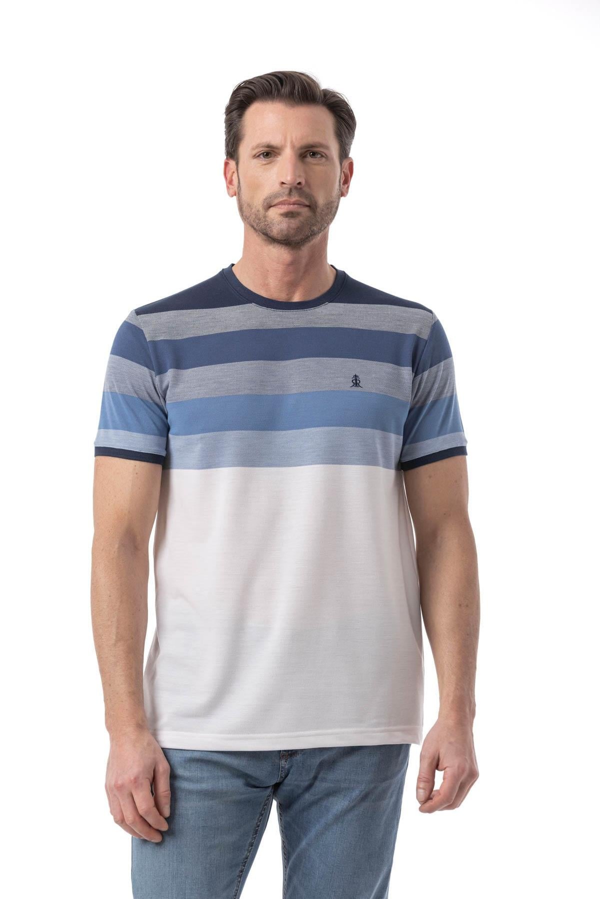 Dior Ringel Pique - Crew Neck