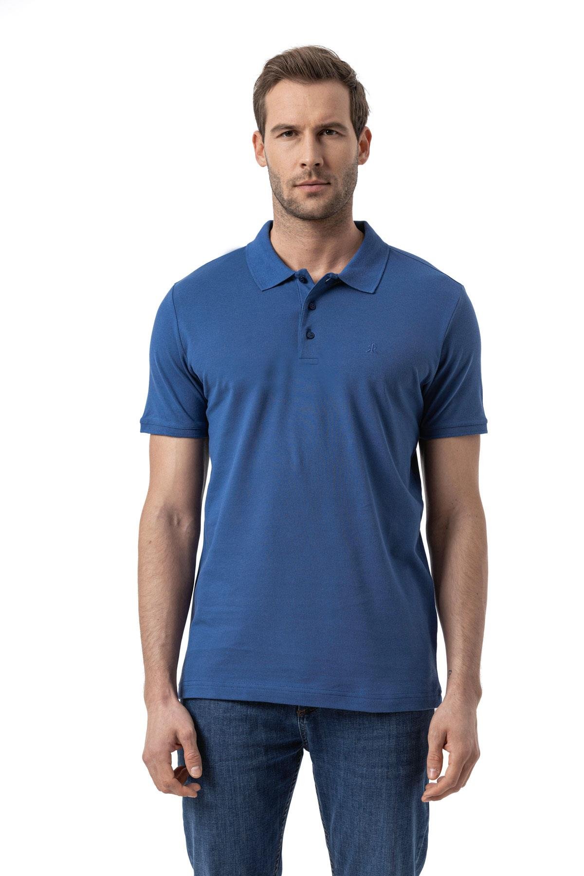 Cotton Plain Pique - Big Size Polo Shirt