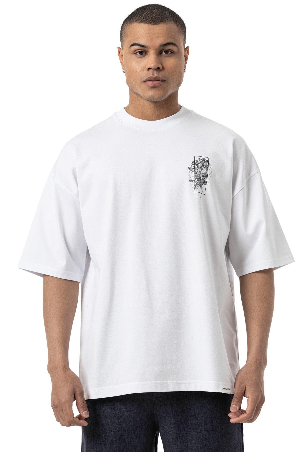 Oversize Printed Jersey - Crew Neck