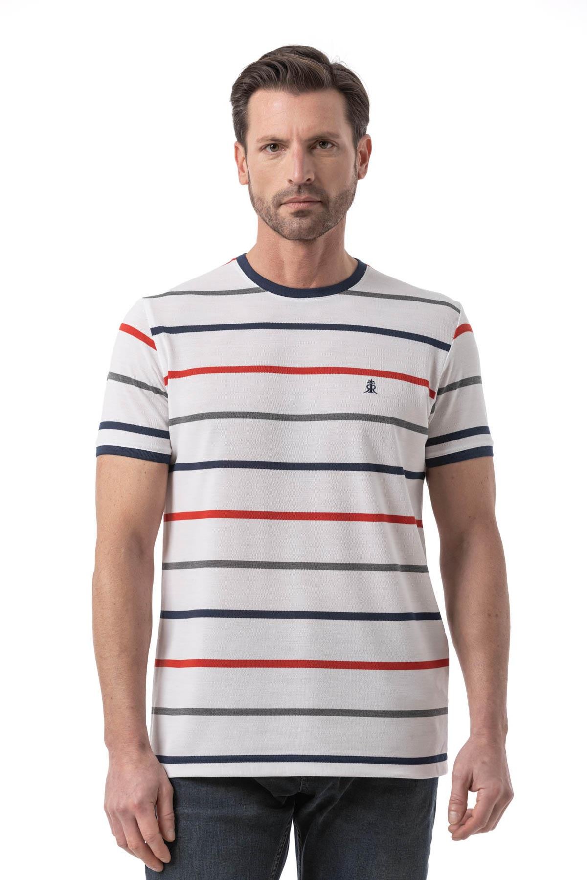 Dior Ringel Pique - Crew Neck