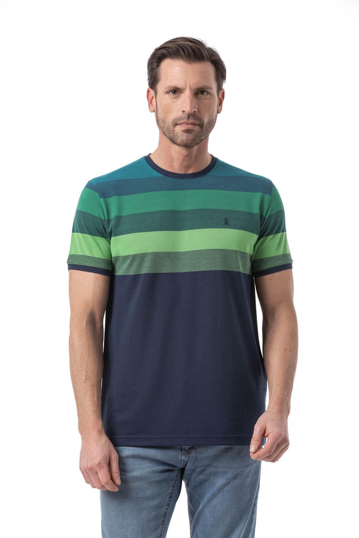 Dior Ringel Pique - Crew Neck