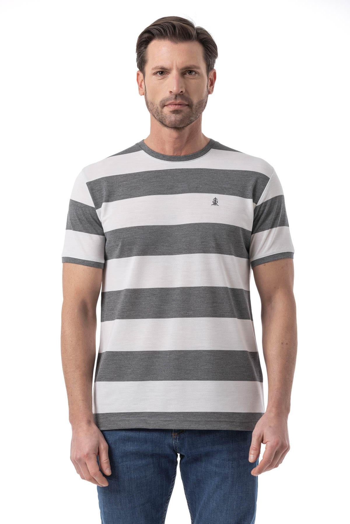 Dior Ringel Pique - Crew Neck
