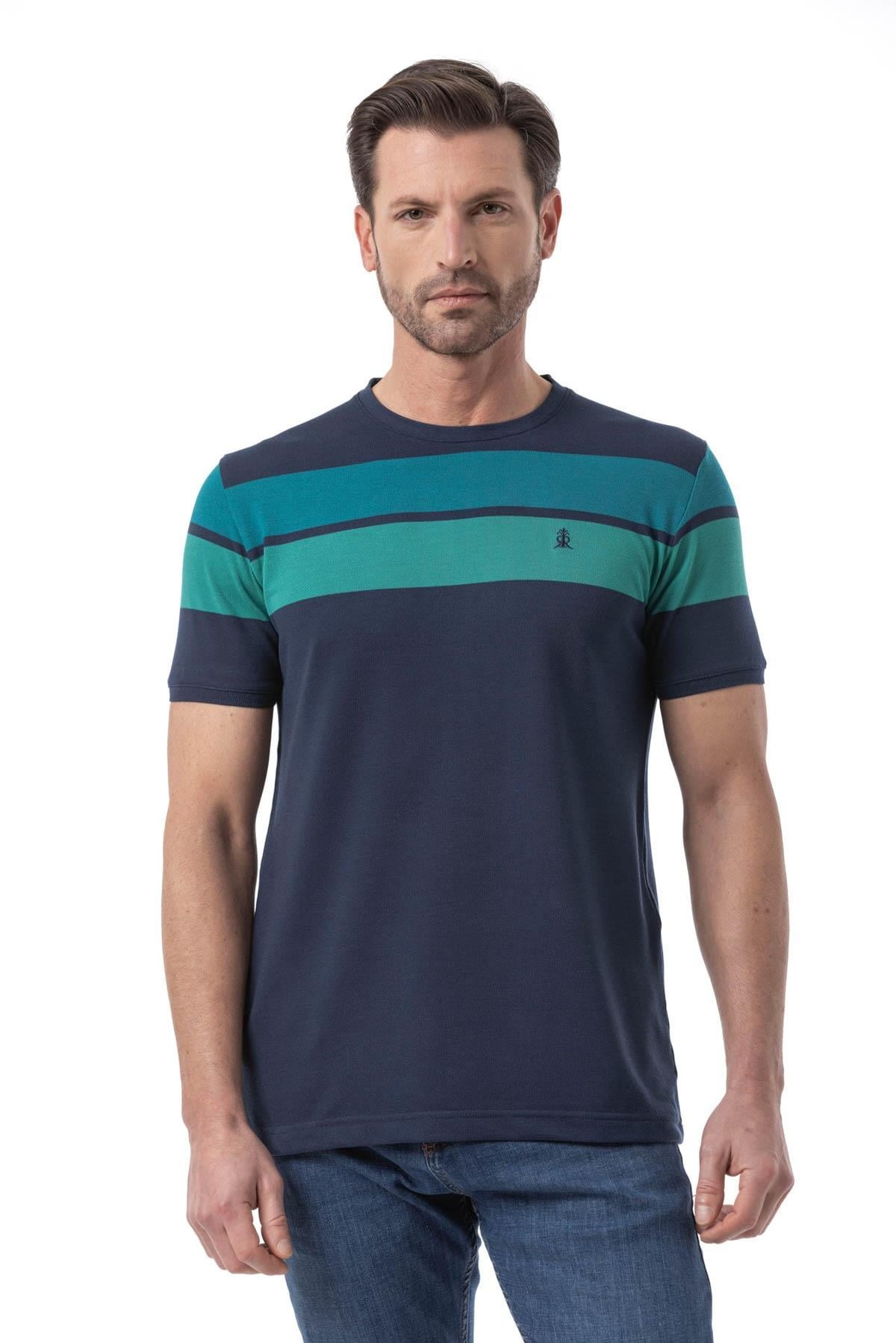 Dior Ringel Pique - Crew Neck