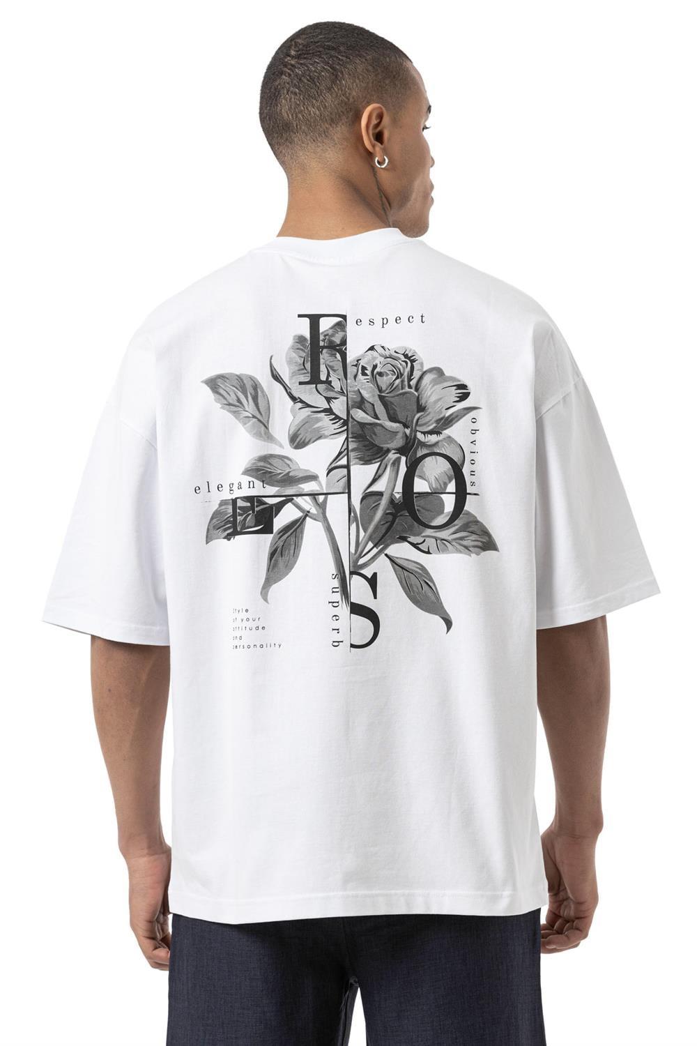 FOSE Baskılı Oversize T-Shirt
