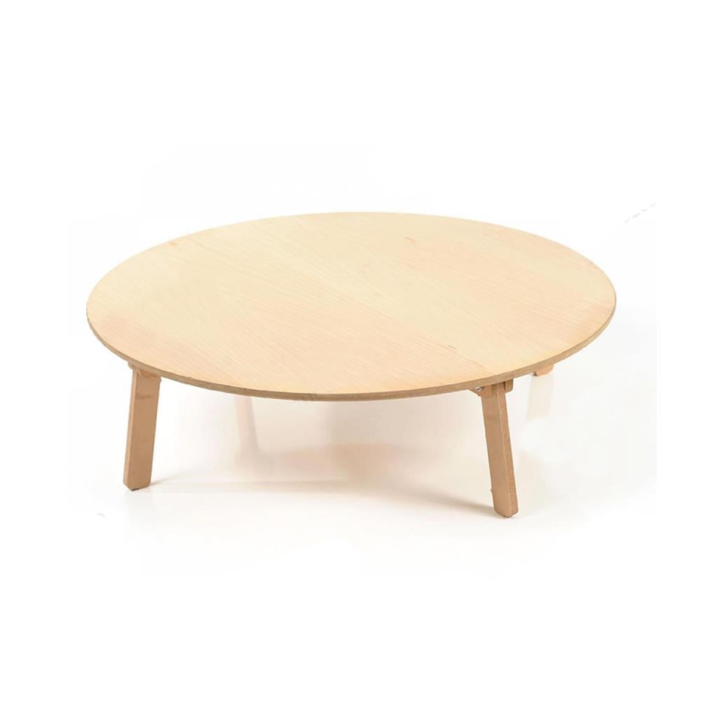 Ahşap Katlanabilir Yer Sofrası 70 cm | ID1930