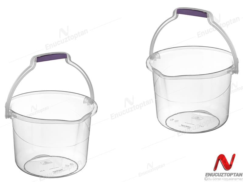 Bursev 2166 92 Şeffaf Temizlik Kovası 13 Litre | ID3771