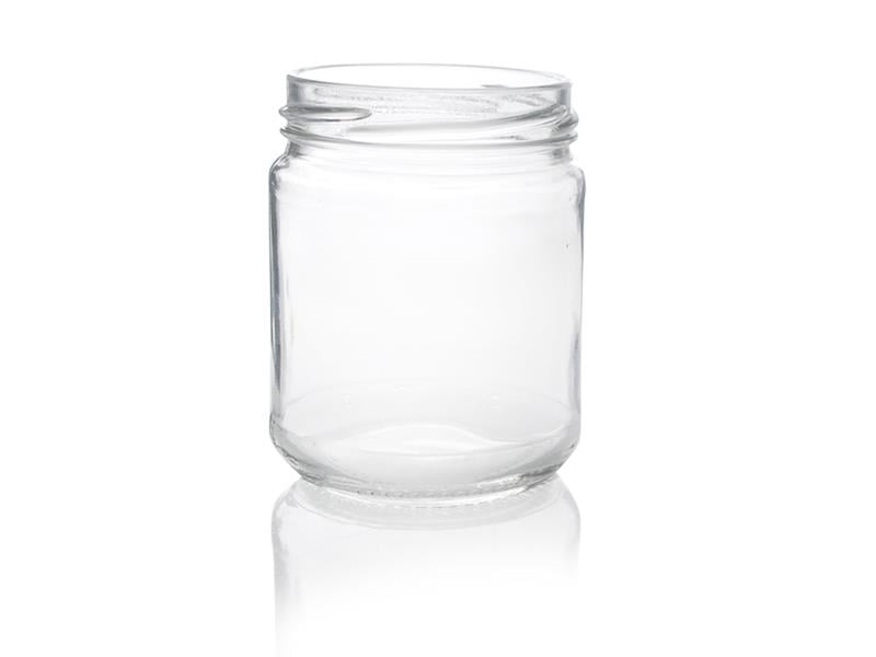 Cam Kavanoz Metal Kapaklı 210ml - 210cc Kavanoz | ID3101