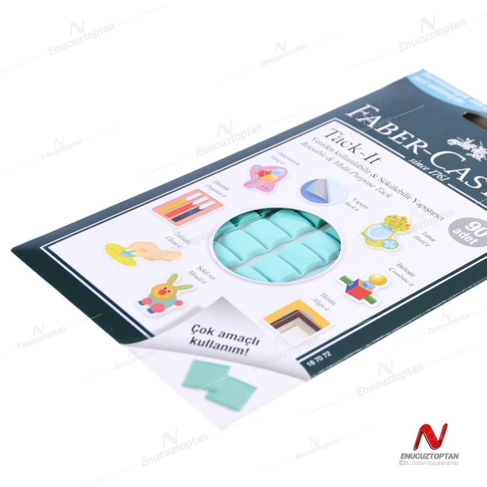 Faber-Castell Tack-It Sakız Macun Yapıştırıcı 90 Adet |  ID4975