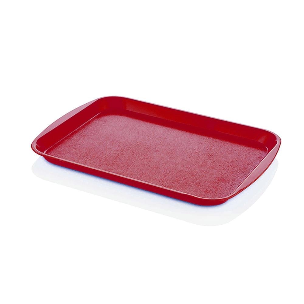 Göreme 3244 ABS Kırmızı Servis Sunum Tepsisi 32x44cm | ID5754