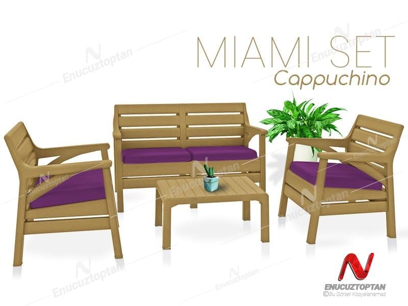 Holiday HK800 Miami Bahçe Oturma Grubu ID4671