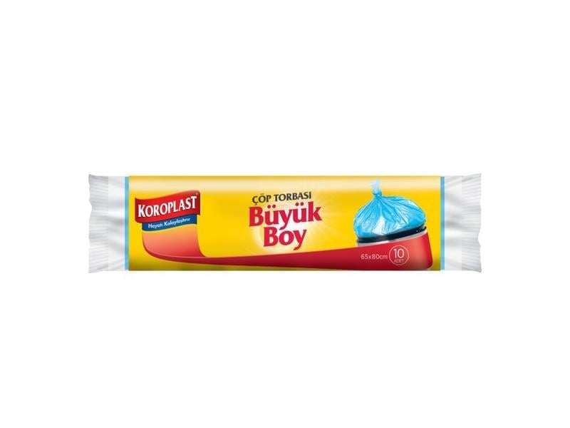 Koroplast Çöp Torbası Büyük Boy 50 Litre 10'lu | ID3986