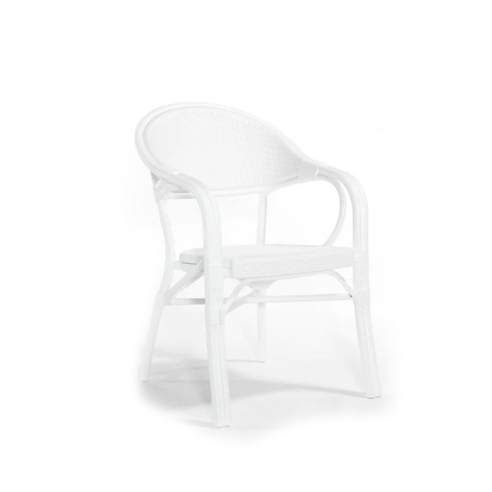Novussi R-017 Nirvana Balkon Teras Bahçe Oturma Koltuğu Beyaz | ID6255