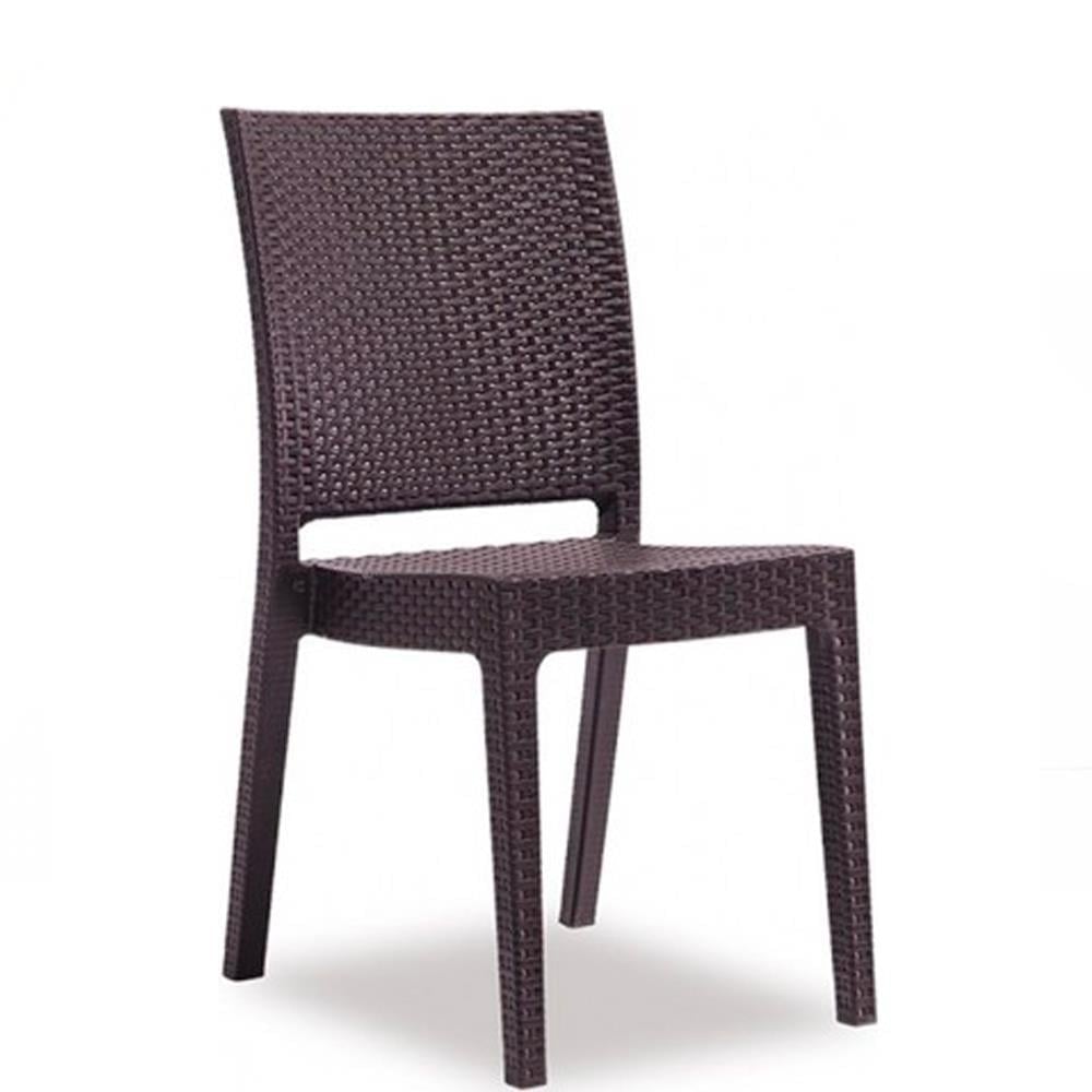 Novussi R007 Nice Rattan Sandalye Kahverengi | ID1215