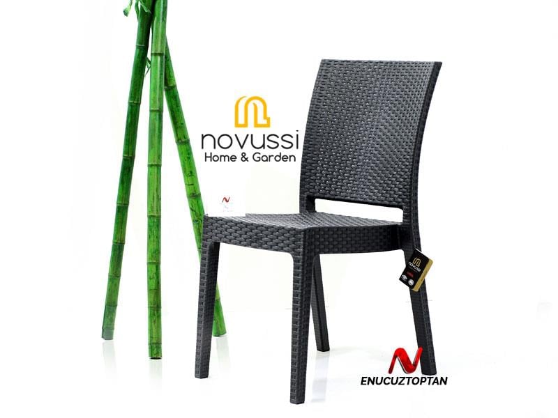 Novussi R007 Nice Rattan Sandalye Krem | ID1216
