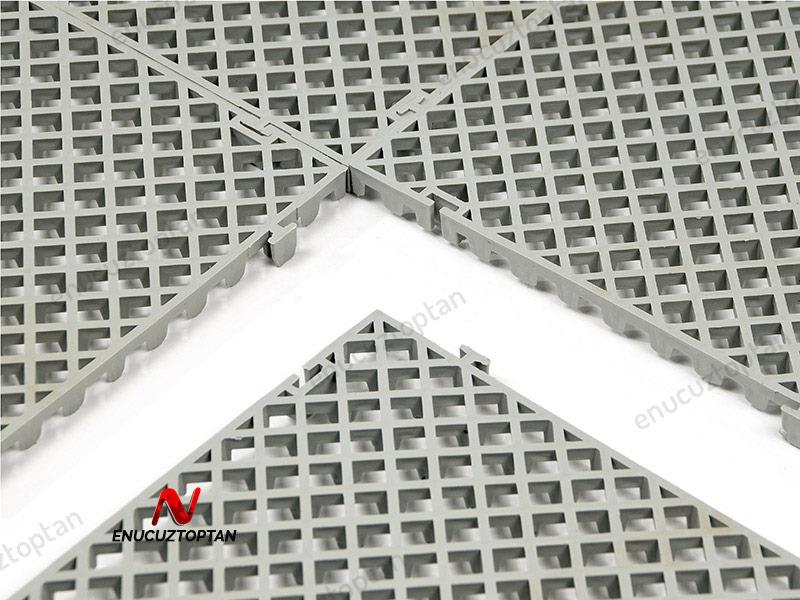 Plastik Yer Karosu Zemin Kaplaması 1210 25x25cm Yer Izgarası | ID1484