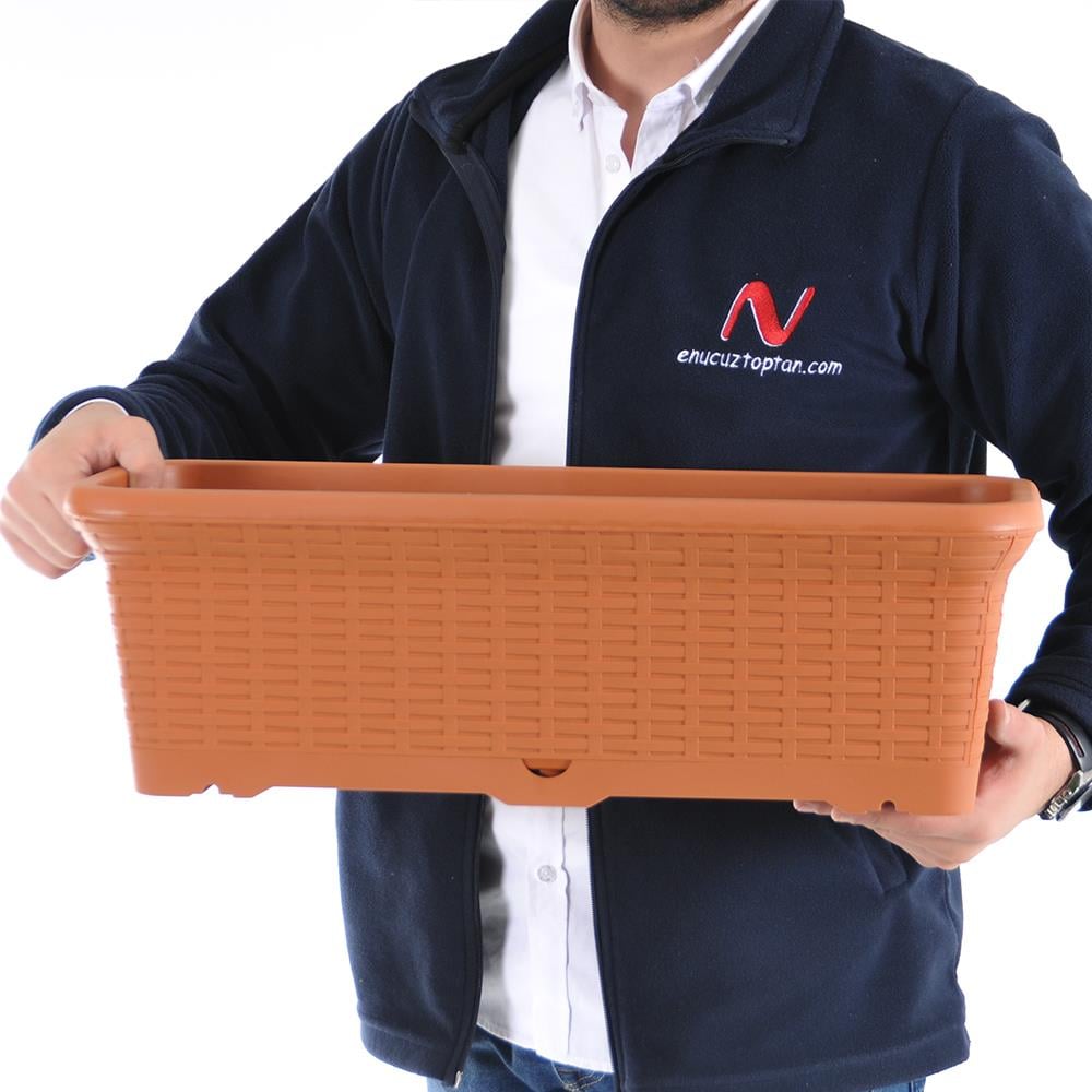 Serinova HB02 Hasır Balkon Saksısı 12 Litre | ID1381