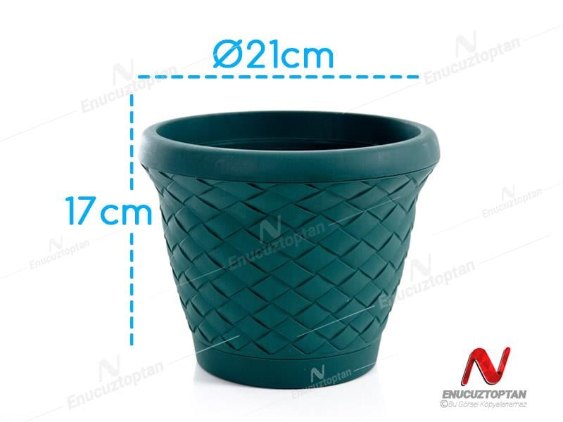 Serinova HSS1 Hasır Sepet Saksı No1 3.3lt | ID4724