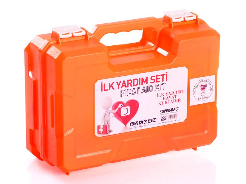 Super-Bag 30 Parçalı İlk Yardım Seti ve Çantası - ASR5015 | ID2371