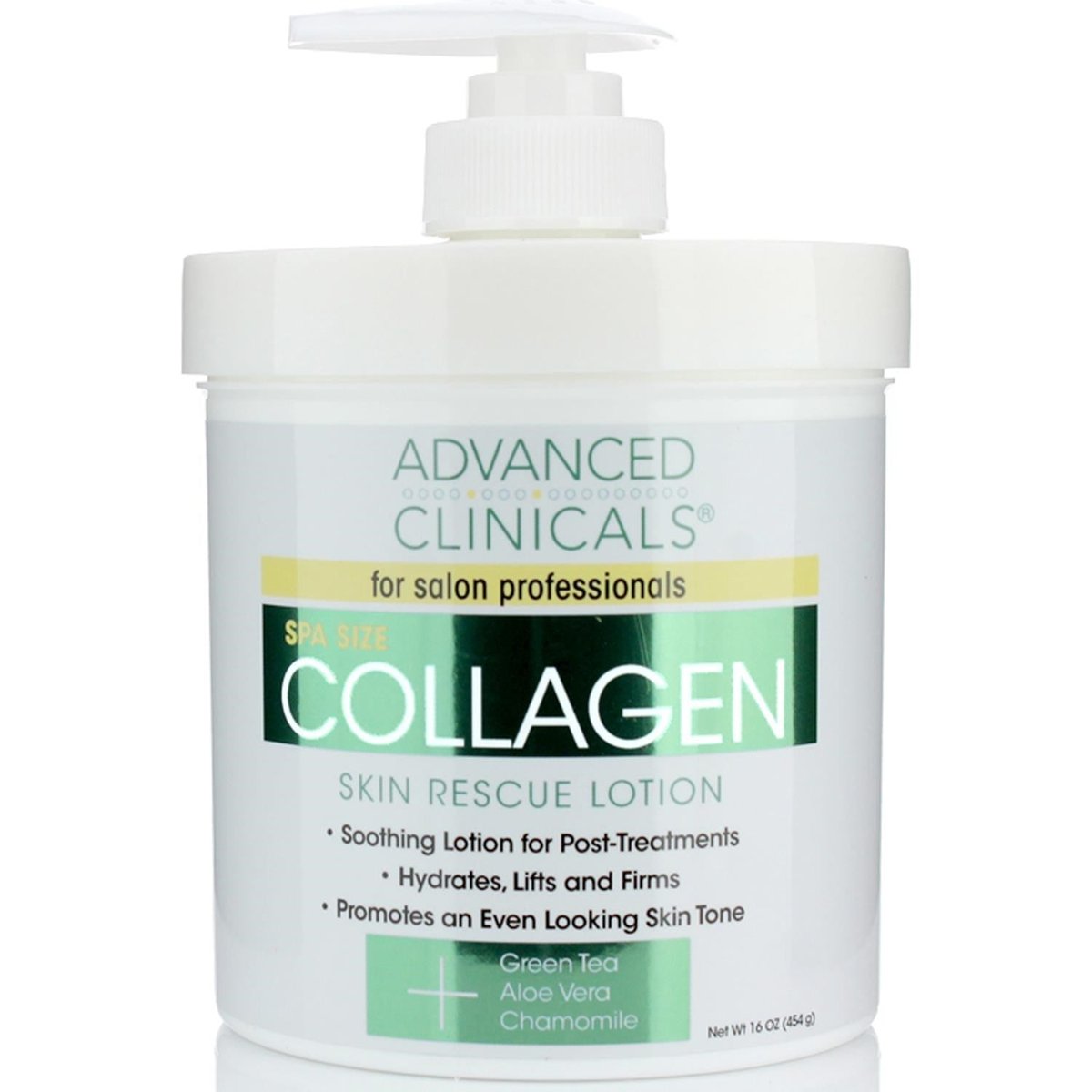Advanced Clinicals Collagen Vücut Kremi 454GR