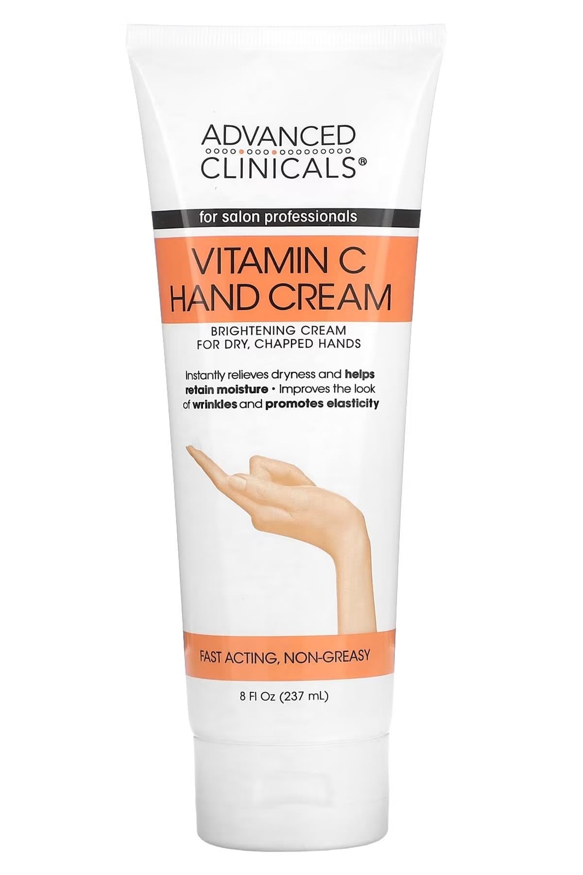 Advanced Clinicals Vitamin C Nemlendirici El Kremi 237ML