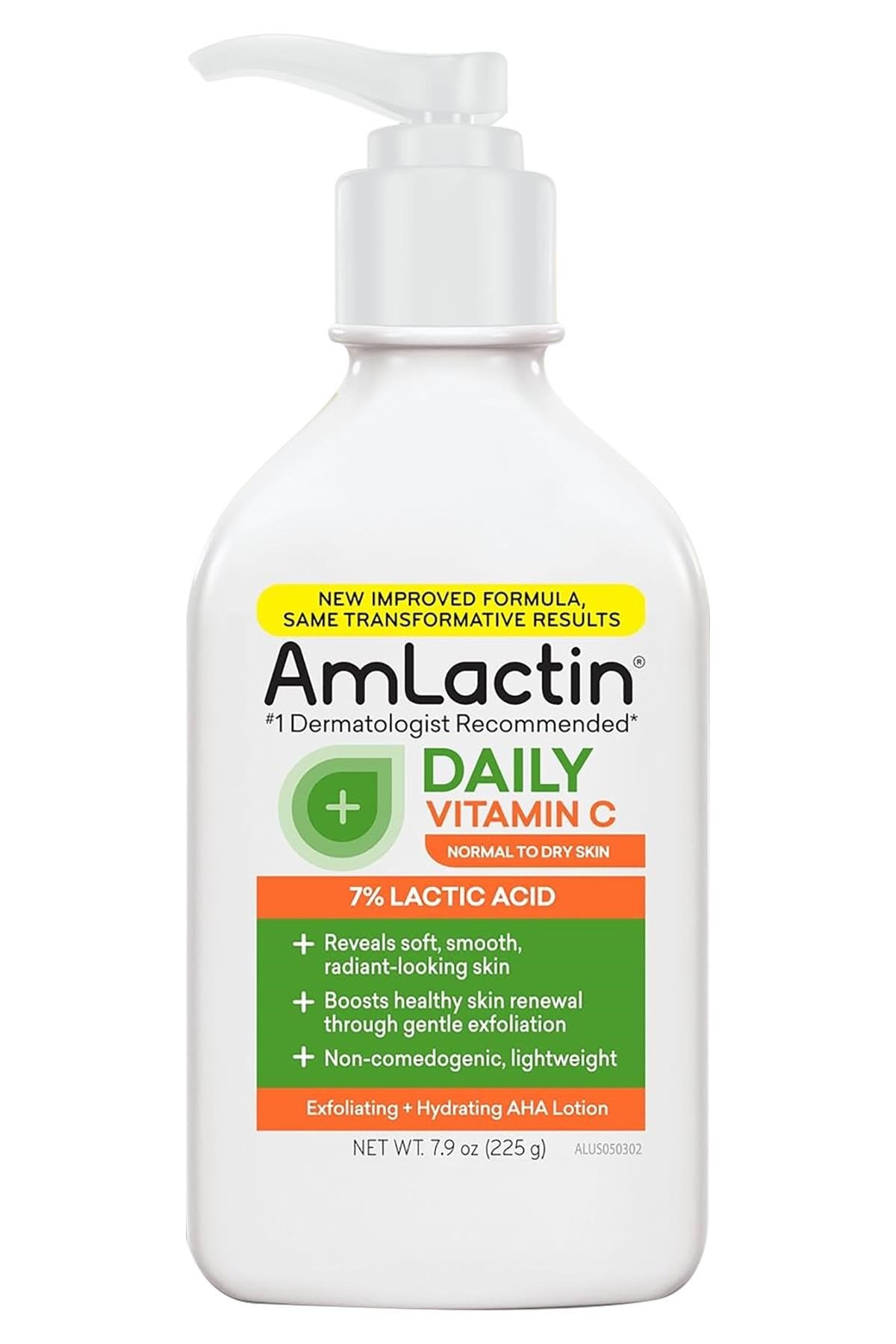 AmLactin %7 Laktik Asit İçeren C Vitaminli Peeling Etkili Vücut Losyonu 225GR