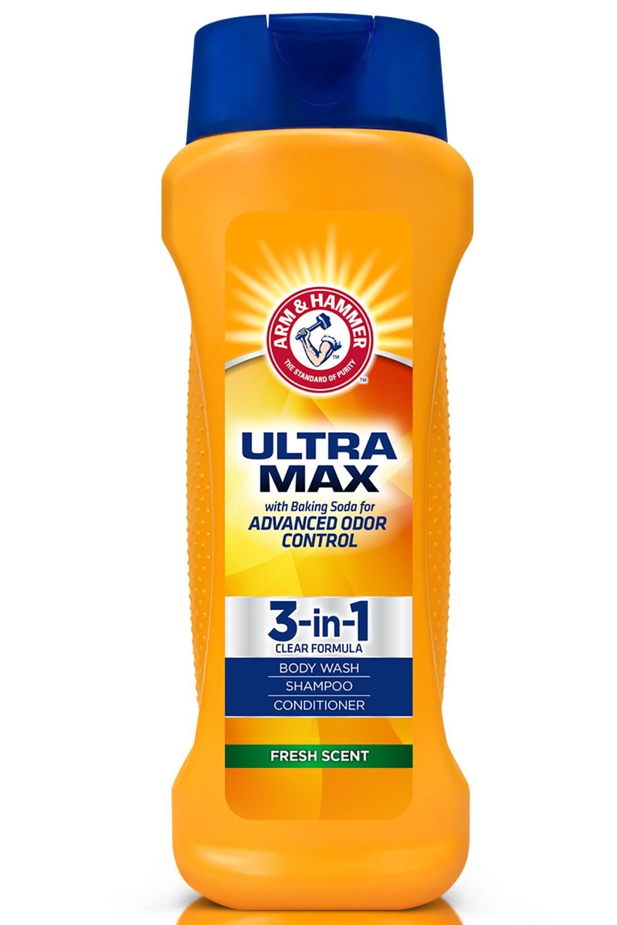 Arm & Hammer Ultra Max Fresh Scent 3in1 Duş Jeli + Şampuan + Saç Kremi 665ML