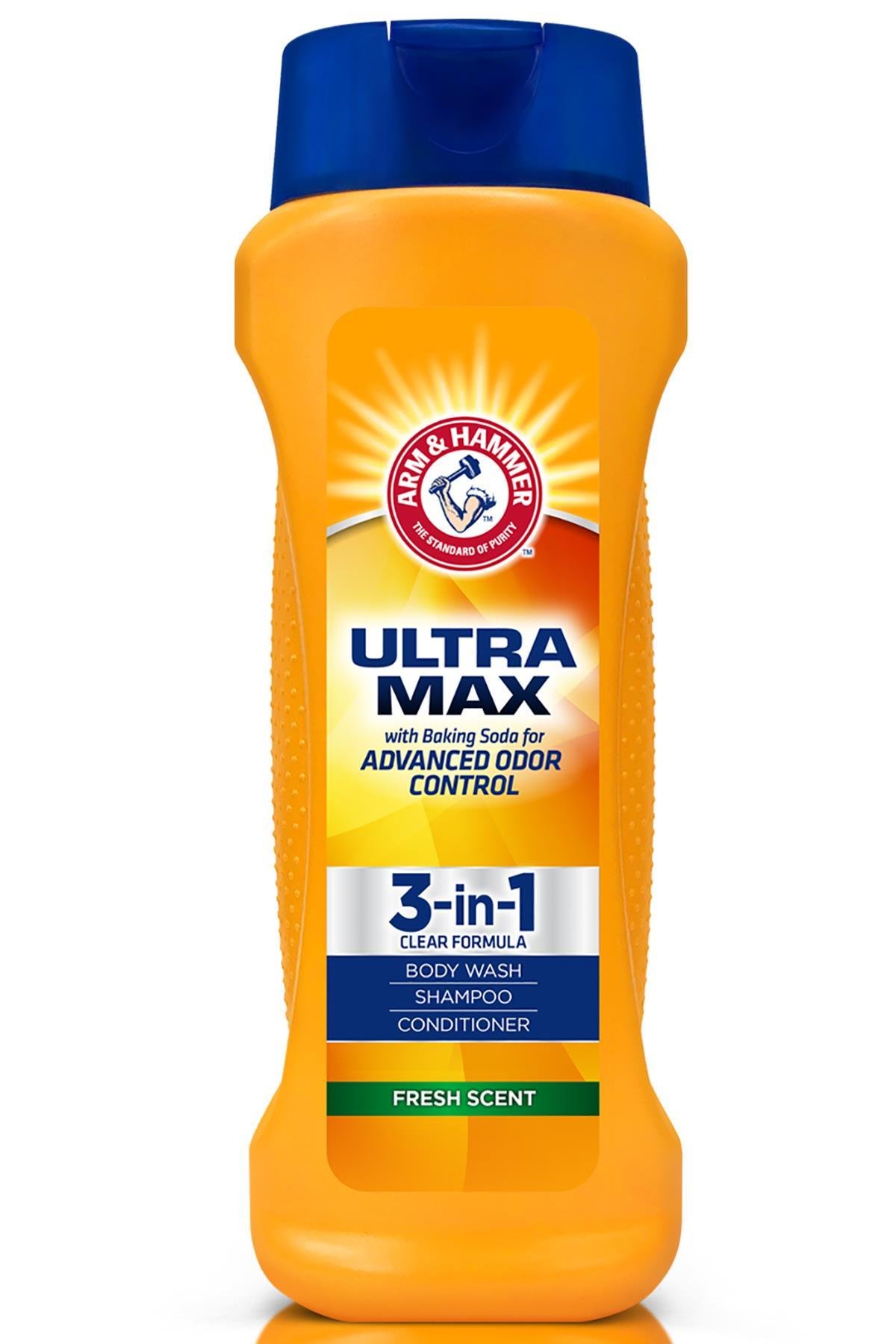 Arm & Hammer Ultra Max Fresh Scent 3in1 Duş Jeli + Şampuan + Saç Kremi 665ML