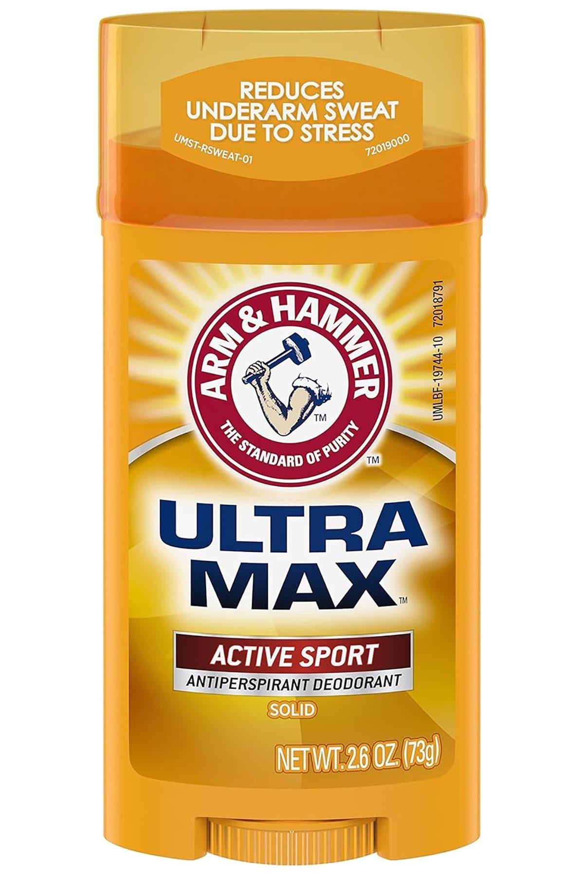 Arm & Hammer UltraMax Active Sport Antiperspirant Stick Deodorant 73GR