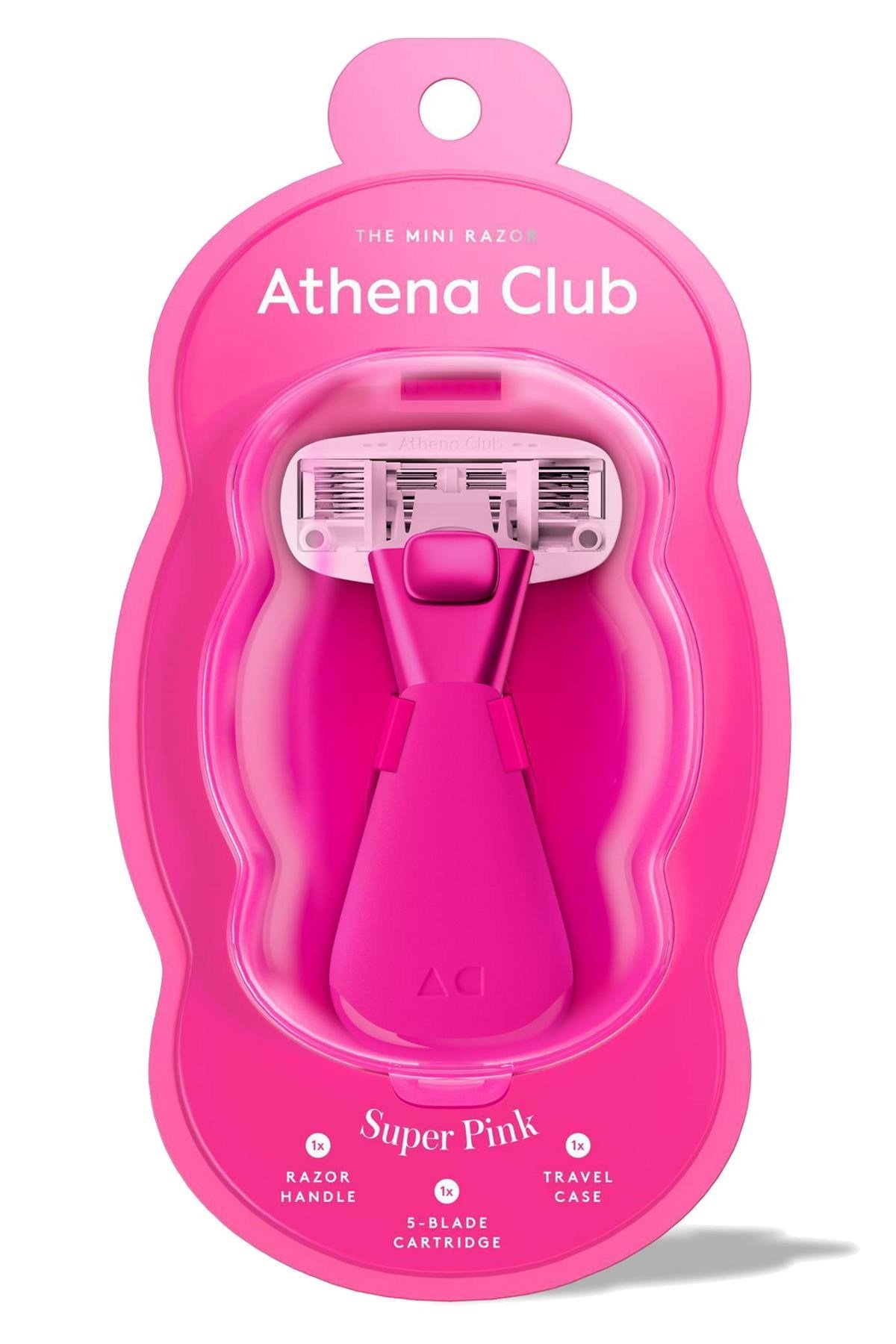 Athena Club Super Pink Mini Seyahat Boy Kadın Tıraş Bıçağı