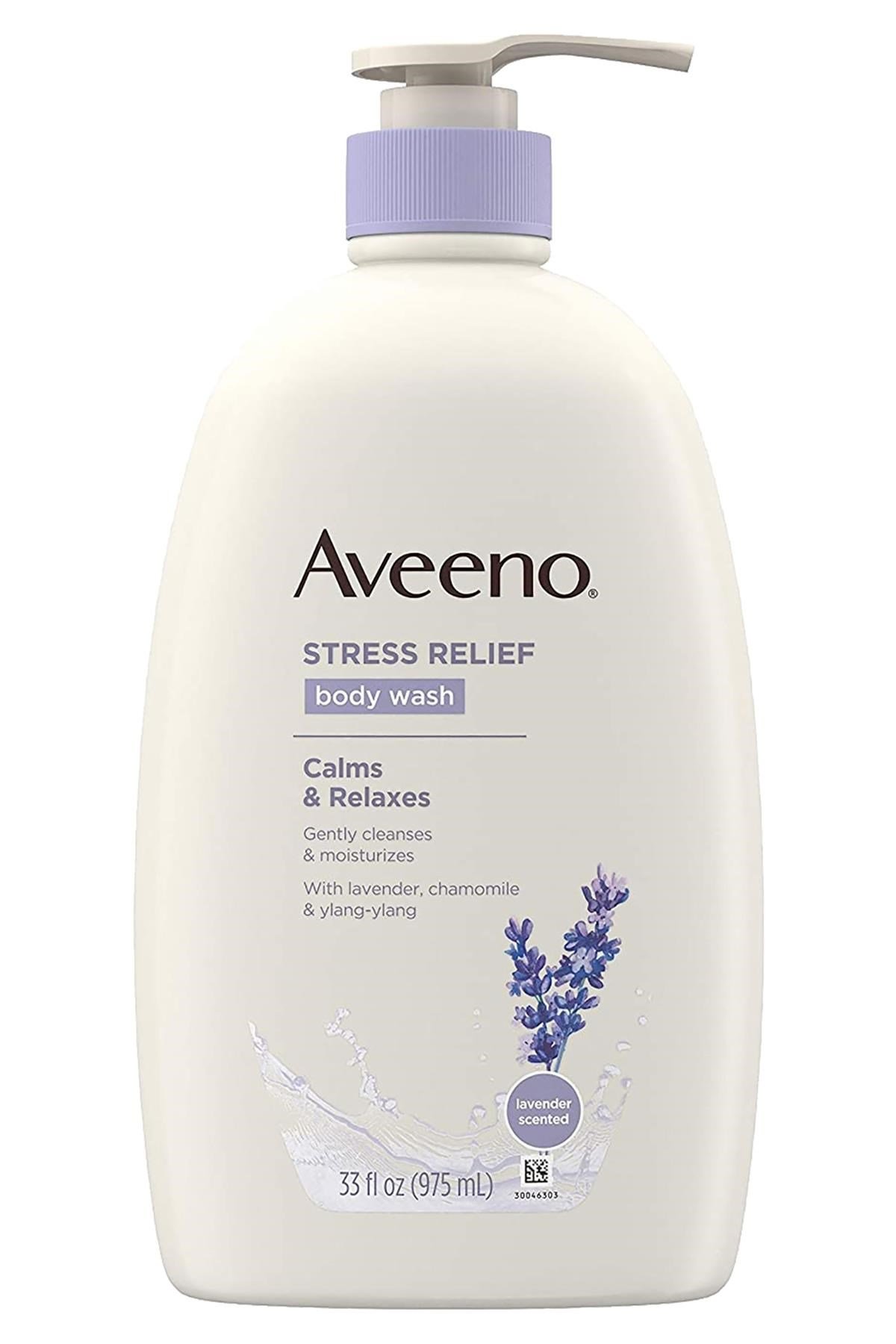 Aveeno Stress Relief Lavanta Kokulu Vücut Şampuanı 975ML