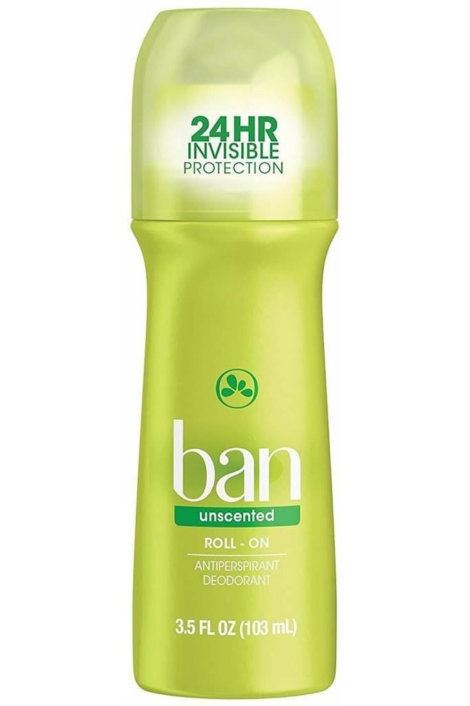 Ban Unscented Roll-On Antiperspirant Deodorant 103ML