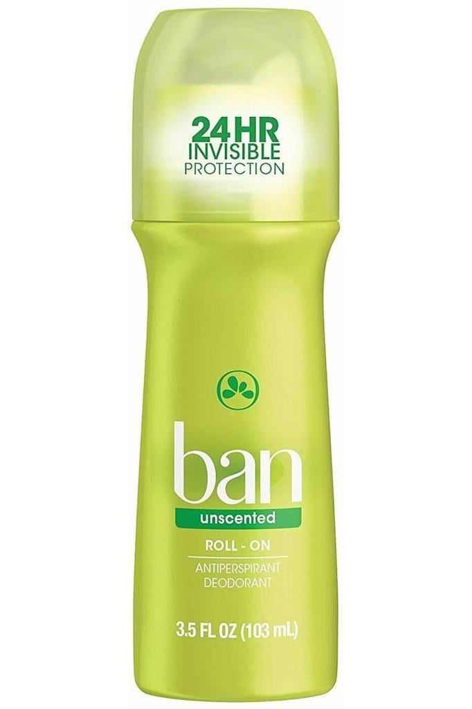 Ban Unscented Roll-On Antiperspirant Deodorant 103ML