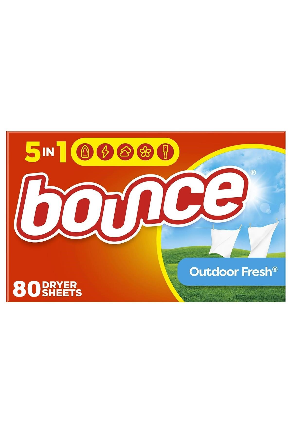 Bounce Outdoor Fresh Kurutma Makinesi Mendili 80 Adet