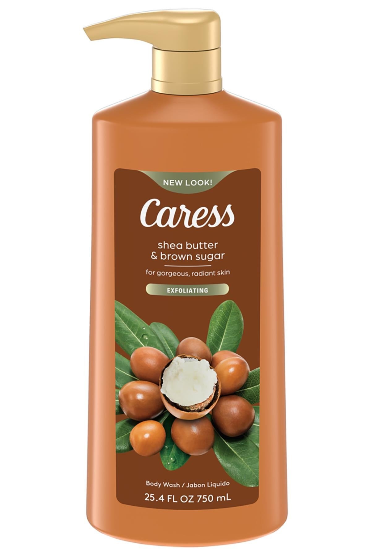 Caress Shea Yağı ve Esmer Şeker Peeling Etkili Duş Jeli 750ML