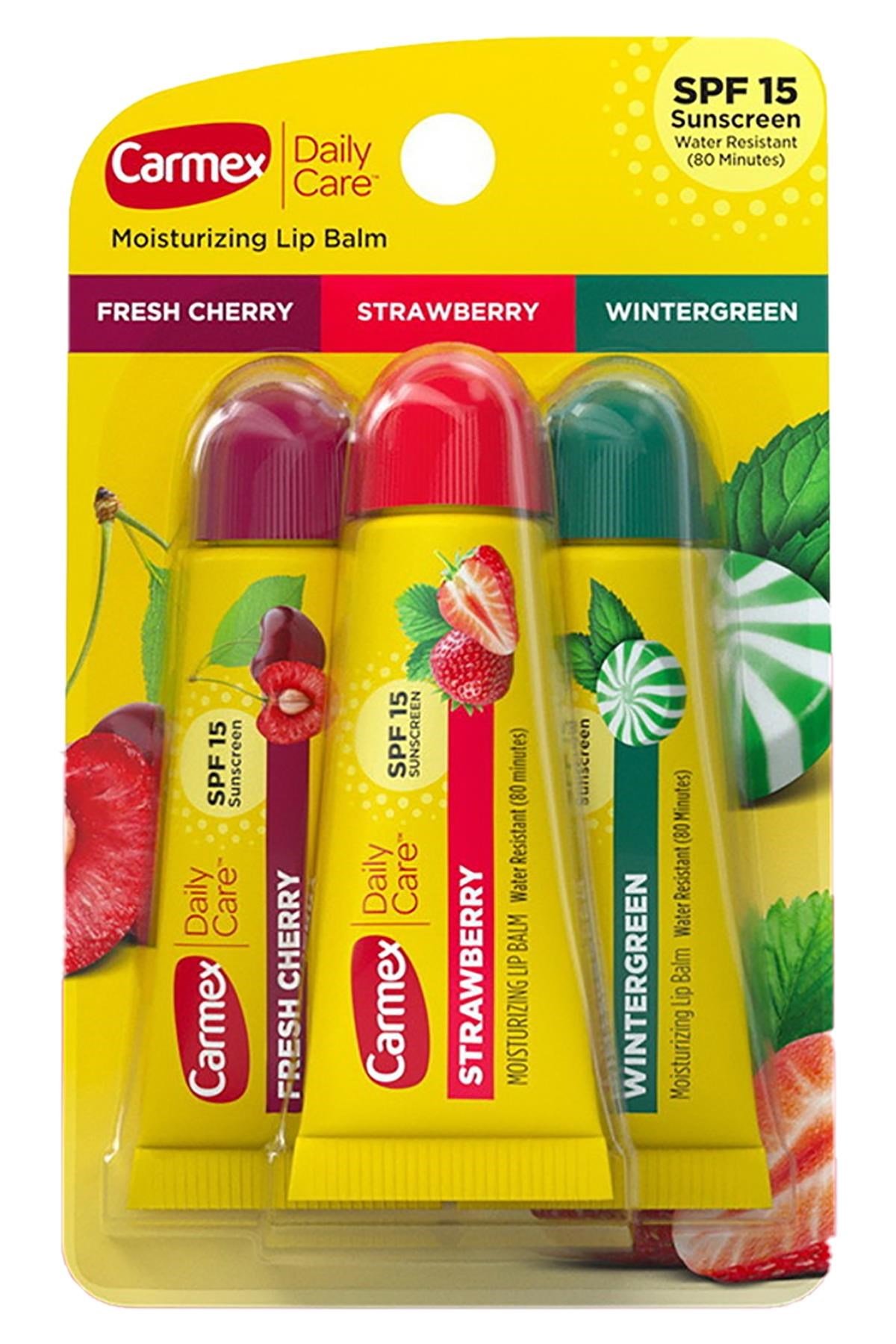 Carmex Günlük Bakım Tüp Dudak Balsamı SPF15 3x10GR
