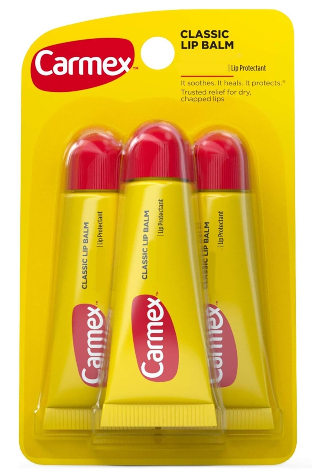 Carmex Orijinal Tüp Dudak Balsamı 3x10GR