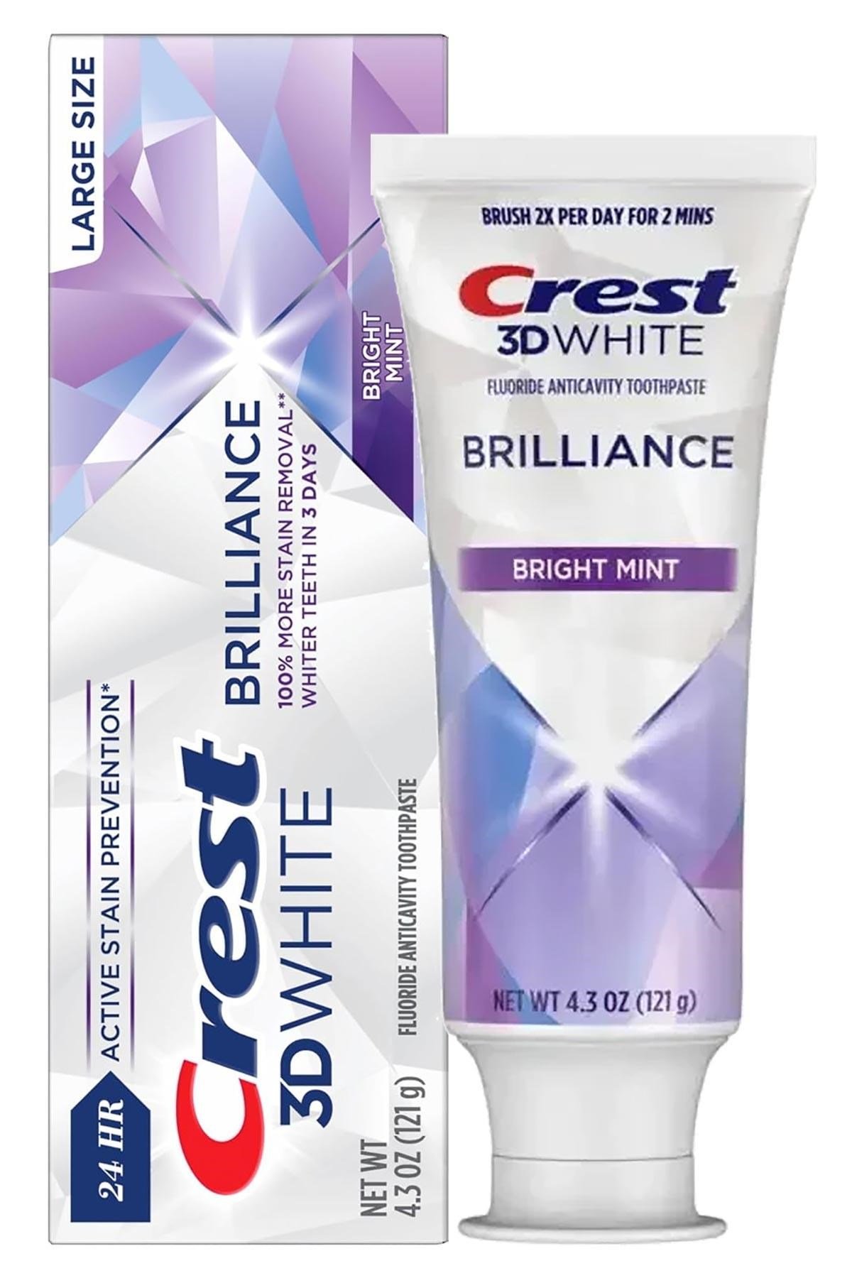 Crest 3D White Brilliance Bright Mint Diş Macunu 121GR