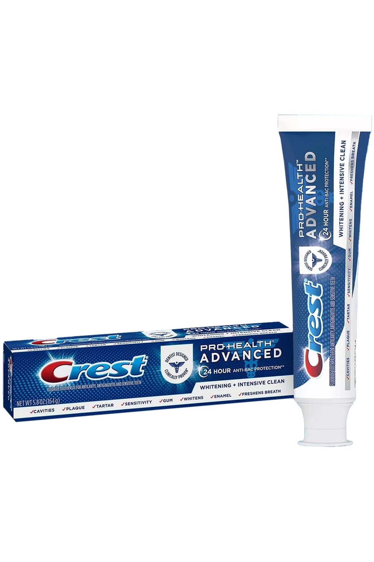 Crest Pro Health Advanced Whitening + Intensive Clean Diş Macunu 164GR